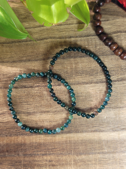 Classic Crystal Stacker 4mm Bracelets – Stackable Energy, Bold Intention & Custom Vibes
