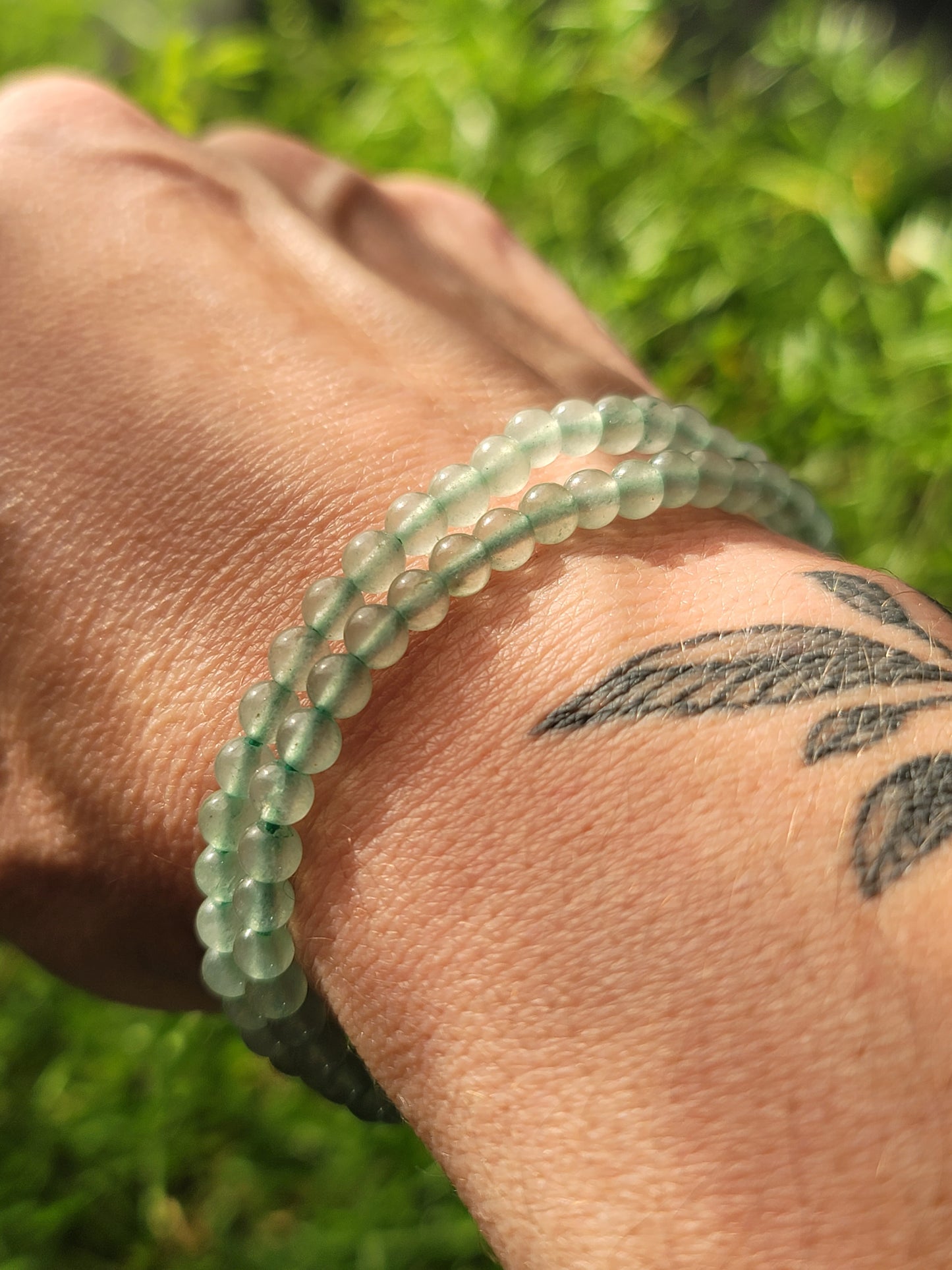 Classic Crystal Stacker 4mm Bracelets – Stackable Energy, Bold Intention & Custom Vibes