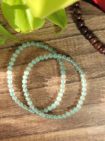 Classic Crystal Stacker 4mm Bracelets – Stackable Energy, Bold Intention & Custom Vibes