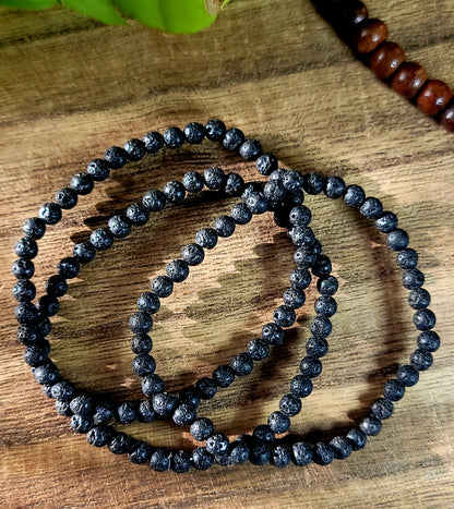 Classic Crystal Stacker 4mm Bracelets – Stackable Energy, Bold Intention & Custom Vibes