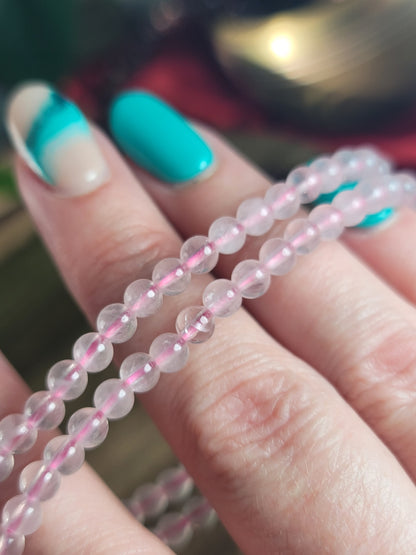 Classic Crystal Stacker 4mm Bracelets – Stackable Energy, Bold Intention & Custom Vibes