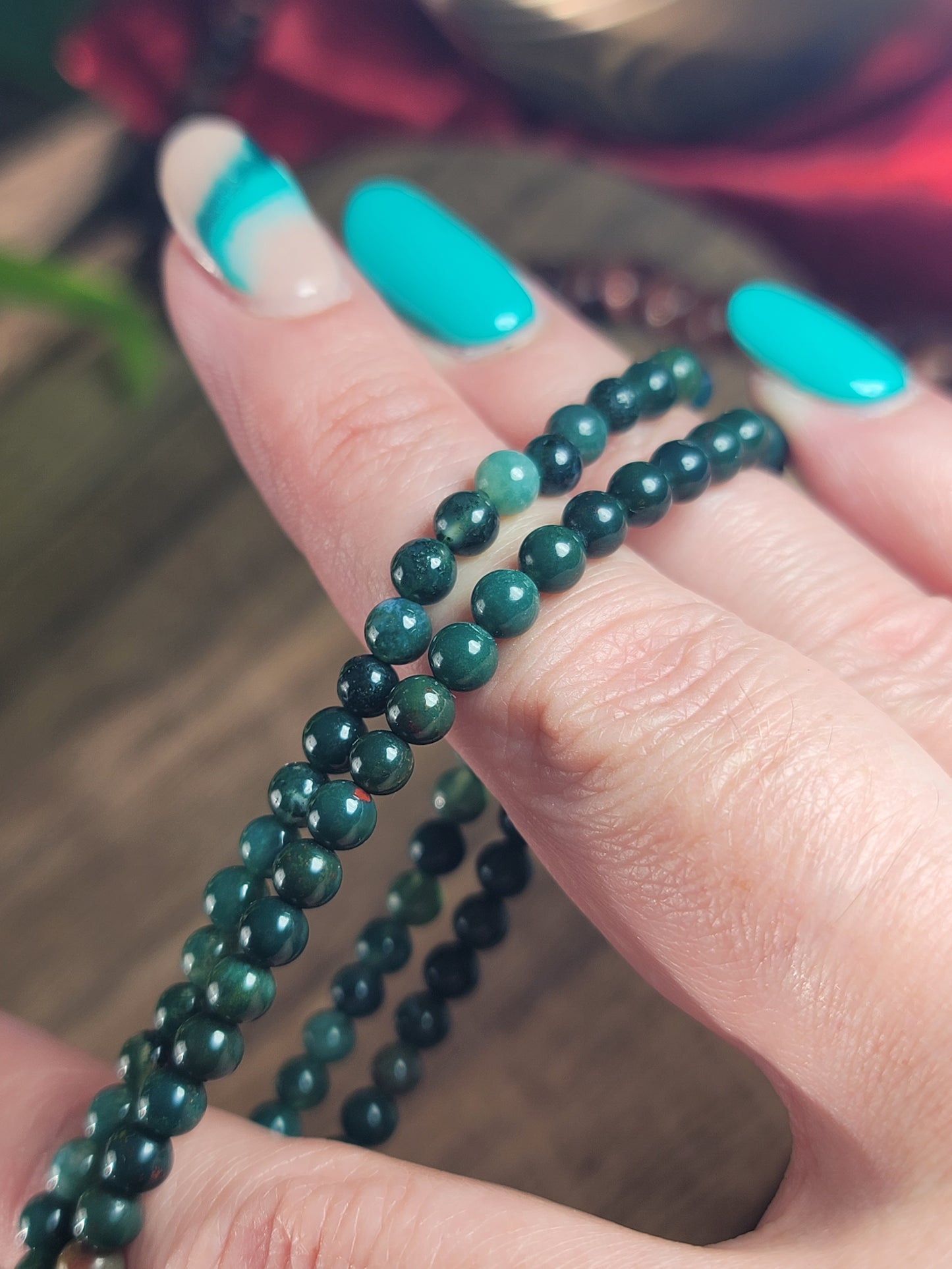 Classic Crystal Stacker 4mm Bracelets – Stackable Energy, Bold Intention & Custom Vibes