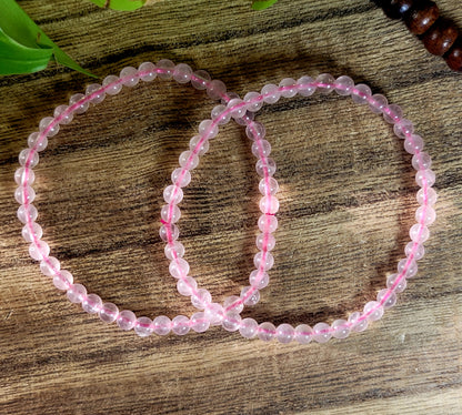 Classic Crystal Stacker 4mm Bracelets – Stackable Energy, Bold Intention & Custom Vibes