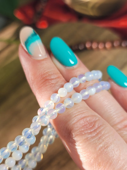 Classic Crystal Stacker 4mm Bracelets – Stackable Energy, Bold Intention & Custom Vibes